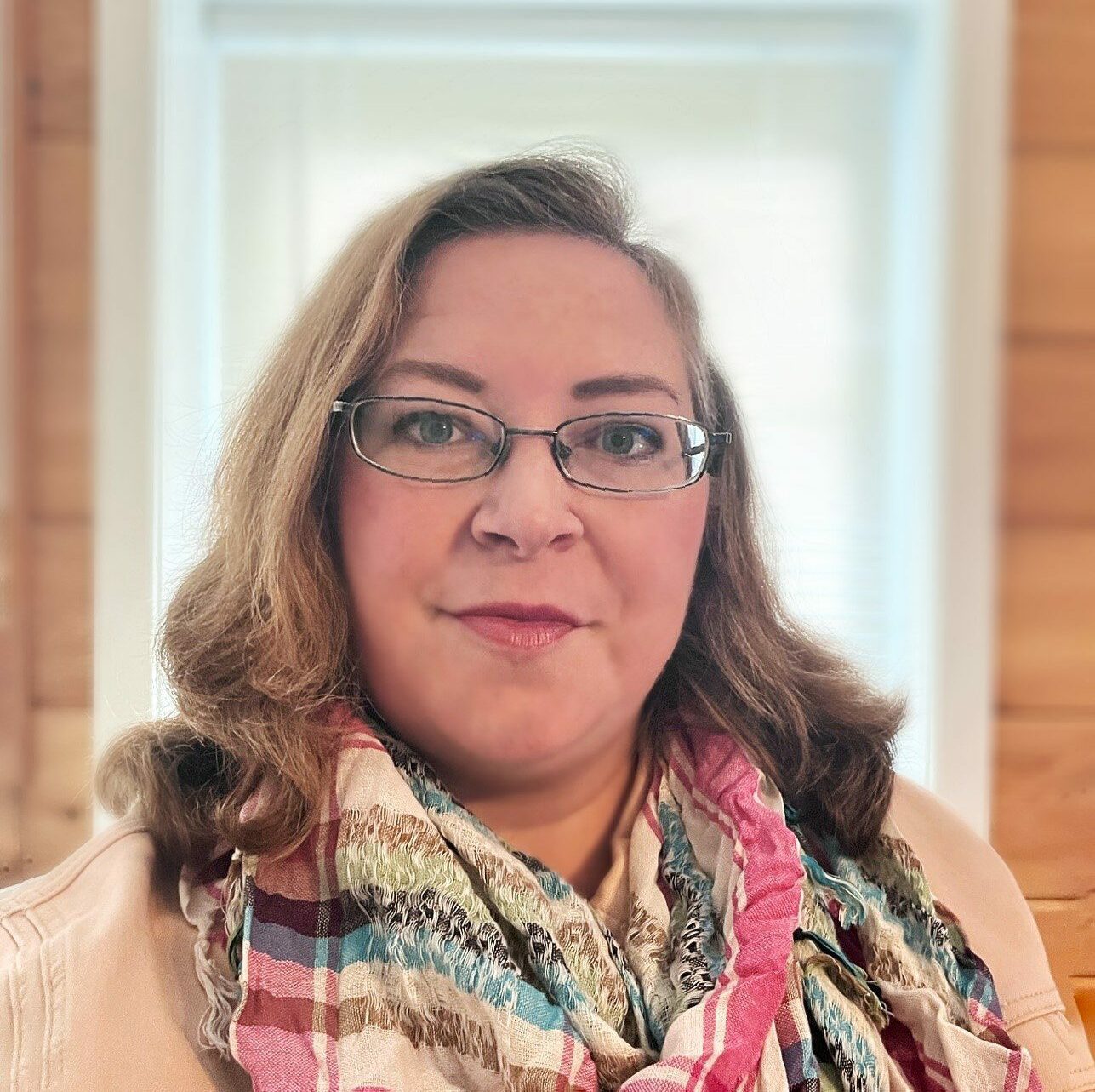 Sara Azud, homeschool mom and lead Latin learner.